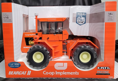 1/16 ERTL Co-op Implements Bearcat II 4Wd Tractor ~ 1 of 500 Limited Edition