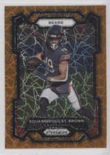 2023 Panini Prizm Lazer Prizm Equanimeous St Brown #53 18vc