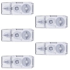 Tombow MONO Pocket Correction Tape, 5mm Wide, Disposable, 4m, Clear, 5 Packs CT