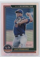 2022 Panini USA Baseball Stars & Stripes Holo Gold 1/99 Louis Rodriguez #65 10k8