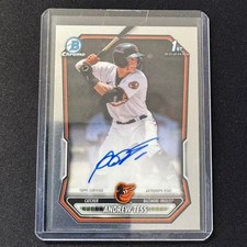 🔌IU 2026 BOWMAN CHROME BASE AUTO 1ST ANDREW TESS #2