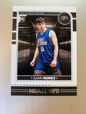 Juan Nunez 2024-25 Panini NBA Hoops Rookie #266 San Antonio Spurs Rc