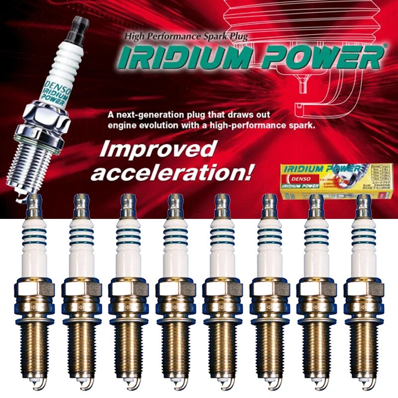 DENSO IRIDIUM POWER Spark Plug 8PCS for Mercedes CL550 CLS550 E550 G550 S550
