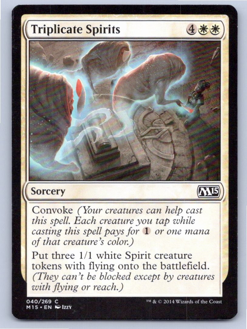 2014 TRIPLICATE SPIRITS MAGIC 2015 (M15) 40 C NM A96432