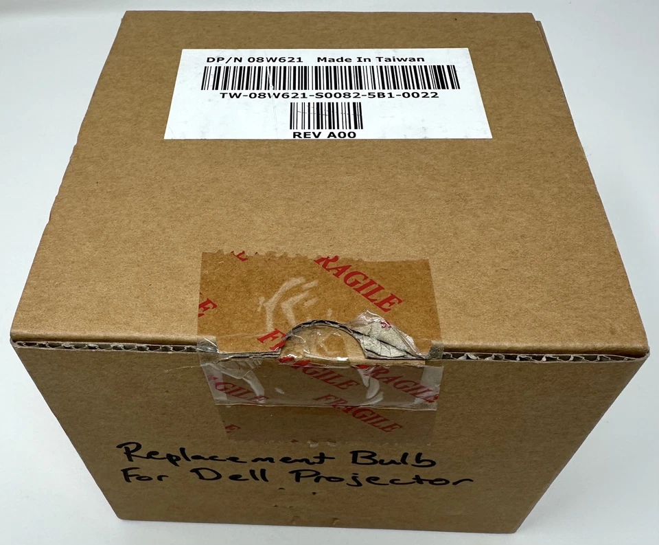 Lámpara/bombilla para proyector Dell 3200 MP con carcasa 08W621 - ¡NUEVO FABRICANTE DE EQUIPOS ORIGINALES! (también Acer Optoma) Foto 3 de 3