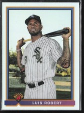 Luis Robert 2021 Bowman #91B-LR 1991 Chrome