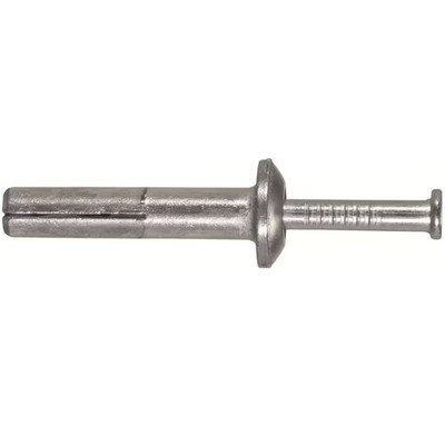 1/4 In. X 1-1/4 In. HIT Carbon Steel Zinc Plated Pin Drive Anchors (100-Pack)