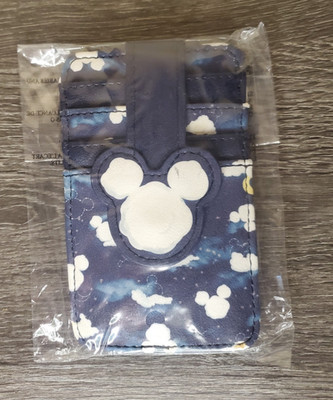 Loungefly Disney Mickey Mouse Dream Clouds Card Holder NWT