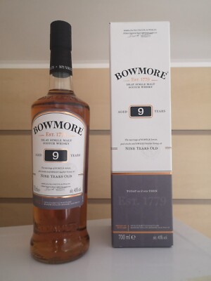 Bowmore 9 Year Old 40% Islay Single Malt Scotch Whisky *selten*