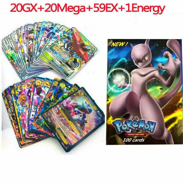 20Pcs Lot Pokemon EX Card All MEGA Holo Flash Trading Cards NO Repeat HOT Sale