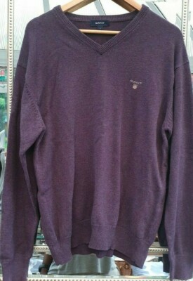 gant purple jumper
