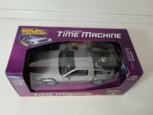 DeLorean Time Machine Die-Cast Metal Car