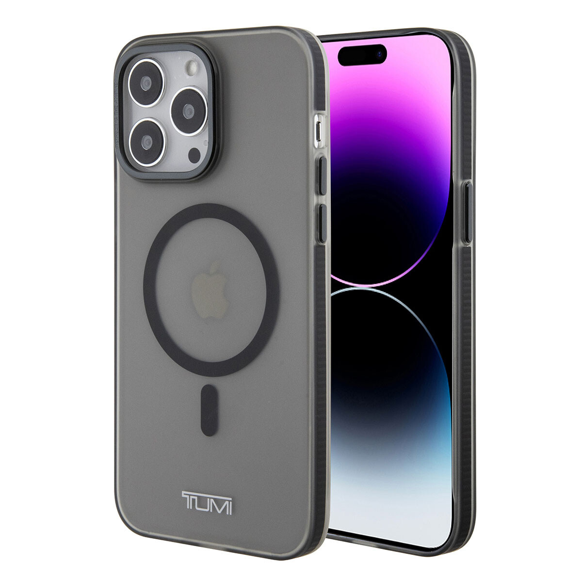 TUMI IPhone 15 PROMAX スマホケース Tumi Case for Apple iPhone 15 pro max - Magsafe Clear Black