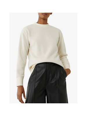 Warehouse Damen Pullover Sweatshirt Sweater Oberteil creme Gr.36