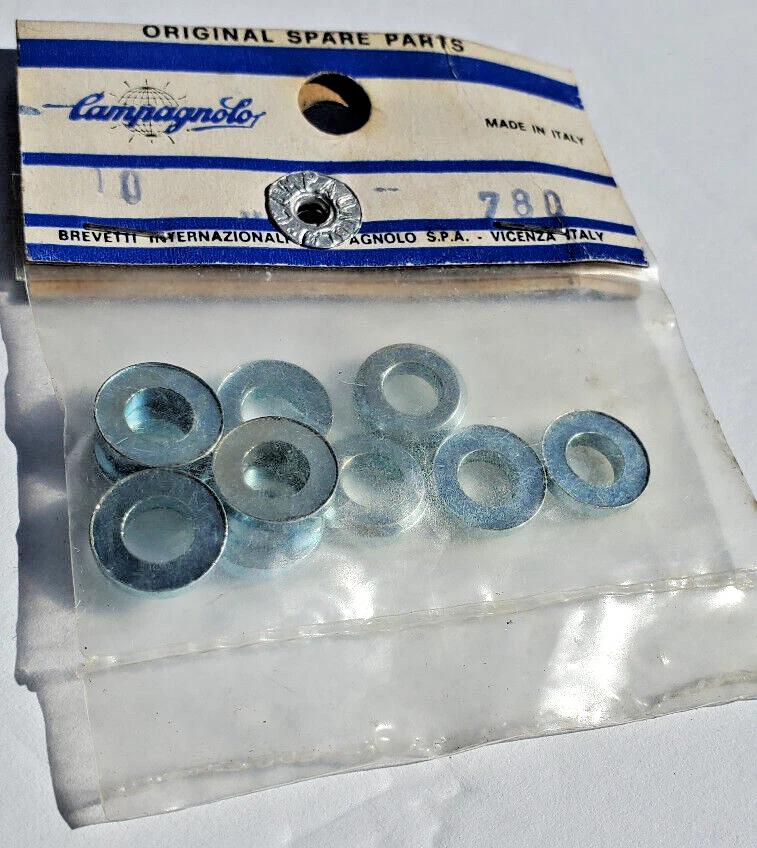 NOS Campagnolo Nuovo Record Front Derailleur Cable Anchor Washer Bicycle Colnago - Image 2 of 4