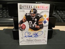 National Treasures Steel Curtain Autograph Steelers Jerome Bettis 11/25  2015