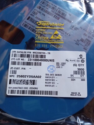  MIC2288 YD5-TR  DC-DC Boost Regulator ''Genuine'' (FULL REEL OF 3000 pcs)