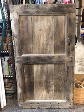 porta antica chiodata rustica legno castagno - PORTE DEL PASSATO  misure in foto