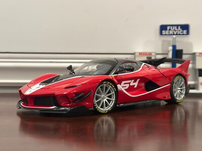 Bburago Signature Ferrari FXX K Evo '#54' Red 1/18 Scale Diecast