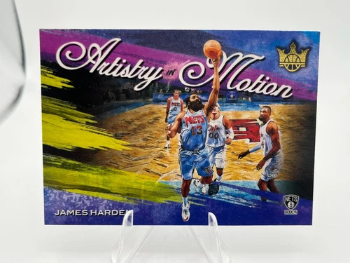 2020-21 Panini Court Kings - Artistry in Motion James Harden #5
