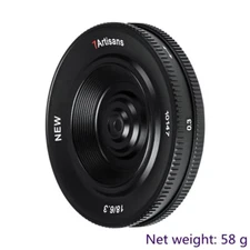 7artisans 18mm F6.3 II UFO Light Lens For panasonic Olympus Micro M4/3 Camera