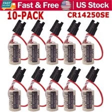 10X cr14250se for FDK CR14250SE 3V 1800mAh 1747-BA PLC SLC500 Battery CR14250SE
