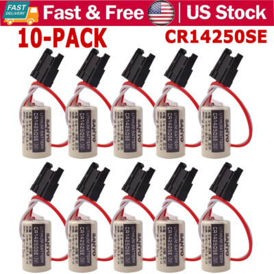 #ad #ad 10X cr14250se for FDK CR14250SE 3V 1800mAh 1747 BA PLC SLC500 Battery CR14250SE $86.69