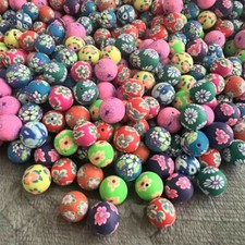 14mm-15mm 50pcs/150pcs Mixed Color Round Polymer Clay Beads for Jewelry Making