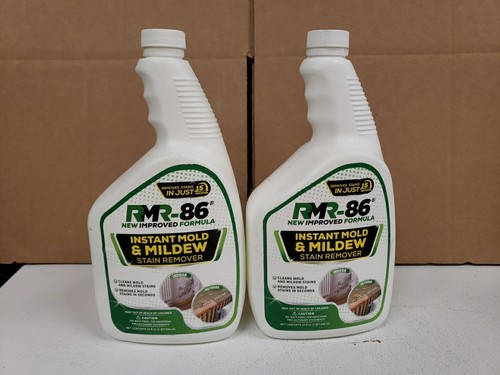 RMR-86 Instant Mold and Mildew Stain Remover Spray Refill 32fl Oz- LOT ...