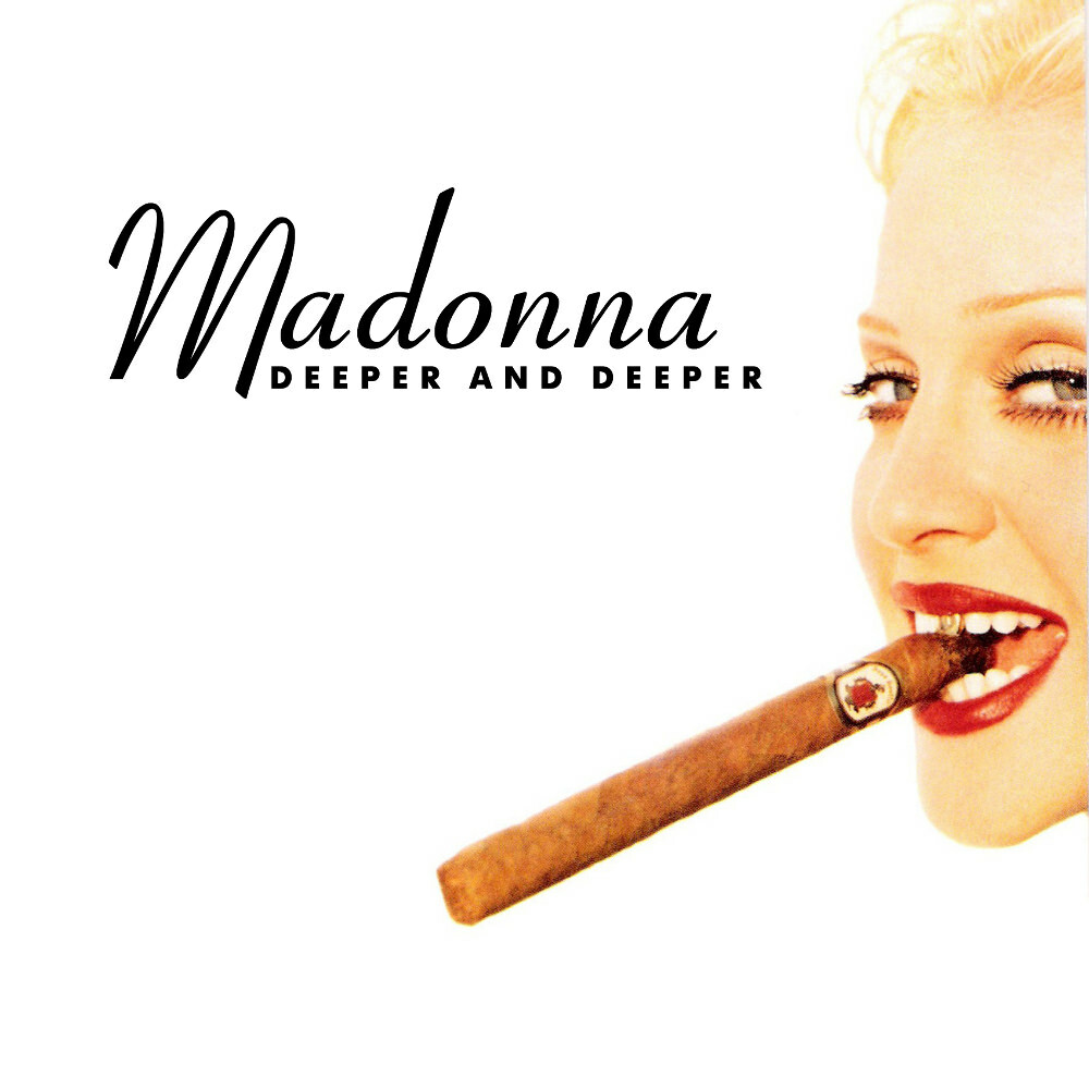 Madonna Deeper And Deeper 12x12 Album Cover Replica Poster Print