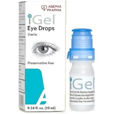 iGel Collirio Occhi Secchi iGel® | Lacrime Artificiali per Occhi Rossi | Gocce O