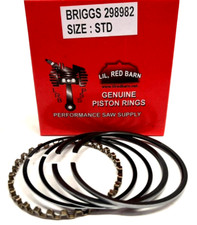 NEW 299742, 298982 CHROME PISTON RINGS FITS BRIGGS & STRATTON 5HP L HEAD ENGINES