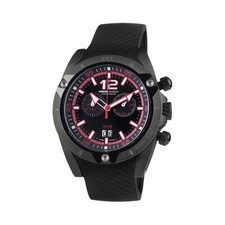Herrenuhr MOMO DESIGN DIVE MASTER MD282BK-41 Chrono Silikon Schwarz Sub 100mt