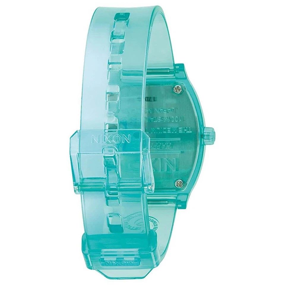 Nixon Women's Watch Time Teller Quartz Turquoise Dial Resin Strap A1215309 - image 3 of 3