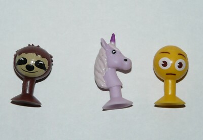 3 Stück Aldi Emojis Sammelfiguren, neuwertig-2