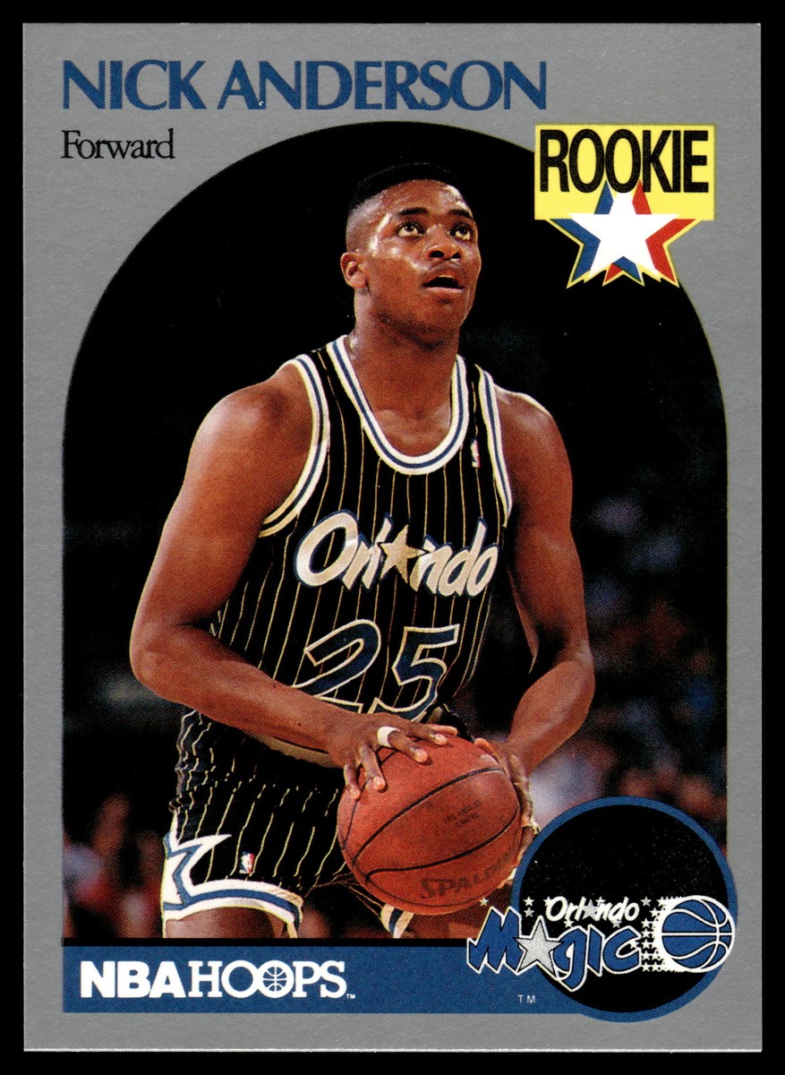 Nick Anderson 1990 Hoops Rookie Card #214 | eBay