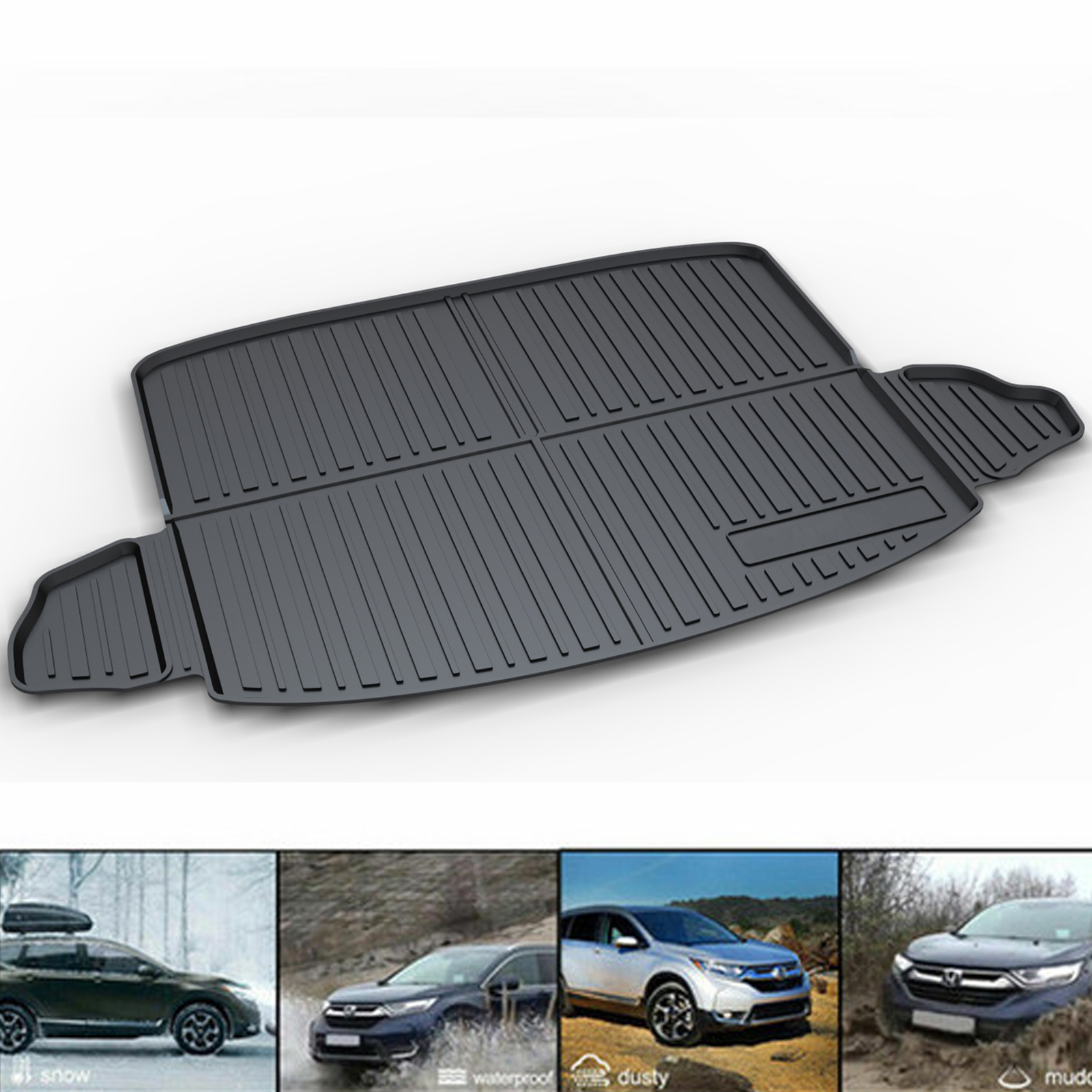 2017-2022 Honda CRV Waterproof Easy-Clean Cargo Liner Mats Set