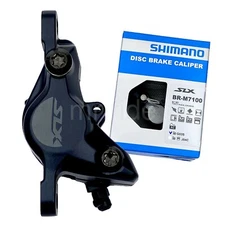 Shimano SLX BR-M7100 Hydraulic Disc Brake Caliper 2-Piston Post Mount Resin Pad