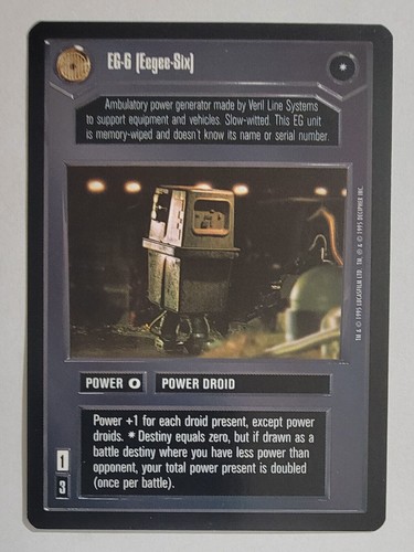 Star Wars CCG Premiere Limited - Dark Side Singles (C/U/R) - Choose Your Cards - Picture 45 of 147
