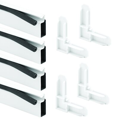 Pl 7813 Aluminum Screen Frame Kit 5/16 Inch X 3/4 Inch X 48 Inch White Set Of 1
