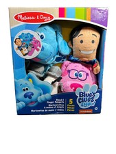 Melissa And Doug Blues Clues And You Hand And Finger Puppets Set NEW -B19