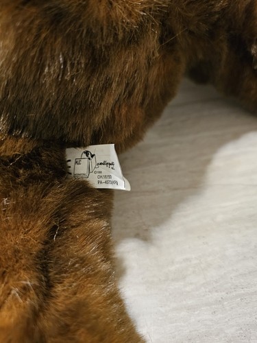 VINTAGE Purr-Fection Plush Moose 12" 1992 With Tags Baby Harley - Picture 5 of 7