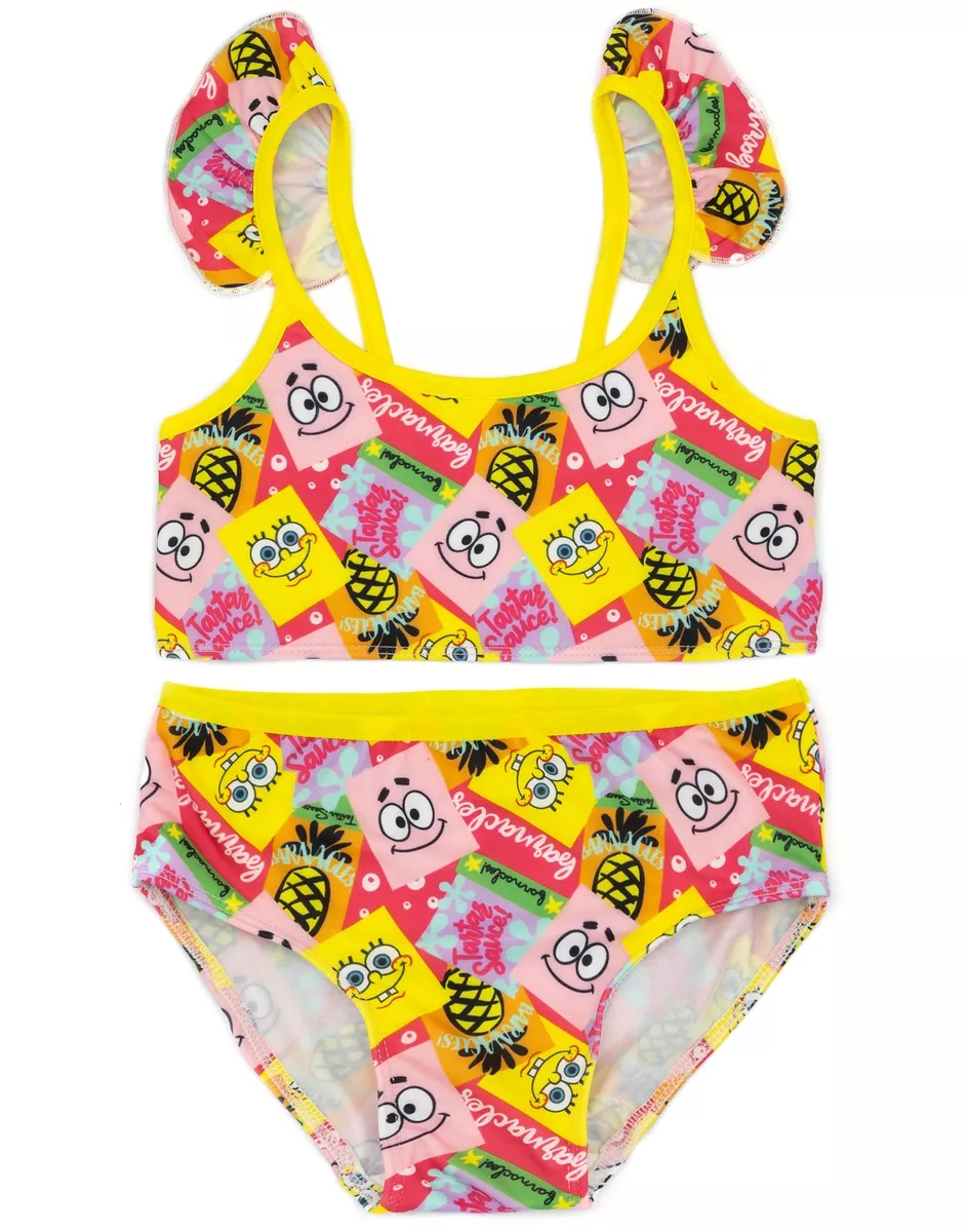 Spongebob one best sale piece bathing suit
