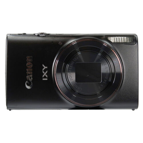 Canon Powershot IXY 650 / ELPH 360 20.2MP Point and Shoot Digital Camera (Black) - Picture 1 of 7