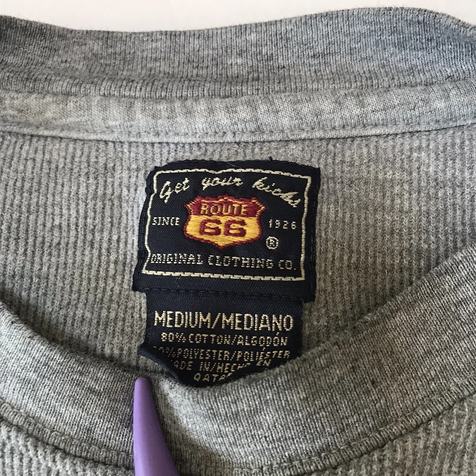 Camisa De Colección Y2K Para Hombres Mediana Rayas Acanalada Gris Surf Patín Grunge Envejecida Foto 3 de 4