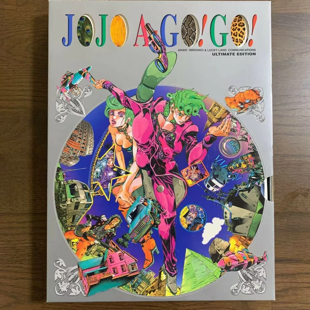 JoJo A-Go! Go! JoJo's Bizarre Adventure Art Illustration Book HIROHIKO ARAKI