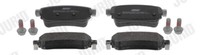 Jurid Bremsbelagsatz Scheibenbremse FüR Peugeot Expert Kasten V_ 1.5 Bluehdi