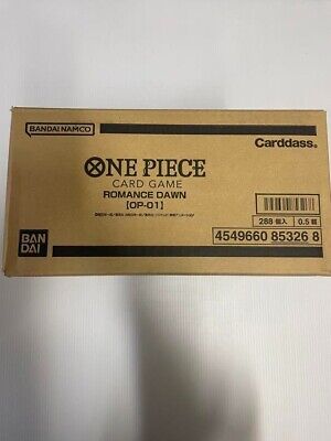 ONE PIECE Card Game Romance Dawn OP-01 Booster box case 12Box Japanese |  eBay