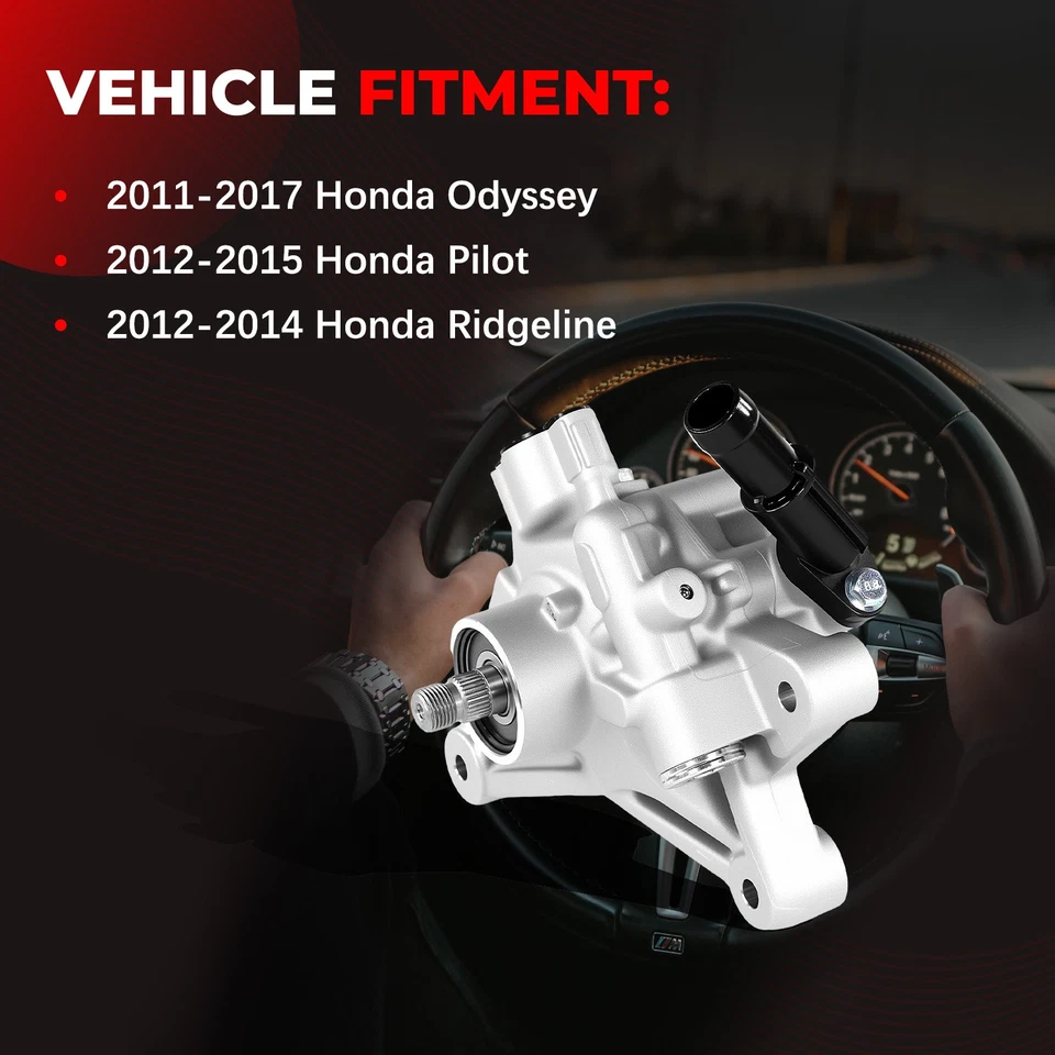 Nueva bomba de dirección asistida para Honda Odyssey 2011-2017 2012-2015 Honda Pilot 21-534 Foto 2 de 4