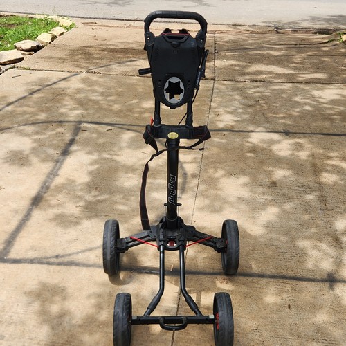 Bag Boy Quad Golf Push Cart (4 Wheel)- Collapsible w/ Brake